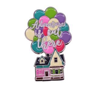 ‘ADVENTURE IS OUT TGERE’ PIN‎